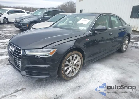 2018 Audi A6 3.0T Premium from USA, damaged, VIN WAUG3AFC1JN013239
